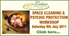Space Clearing & Psychic Protection Workshop