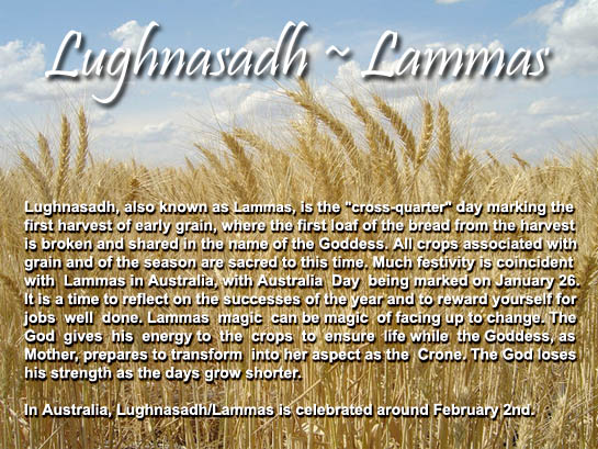 Lughnasadh or Lammas